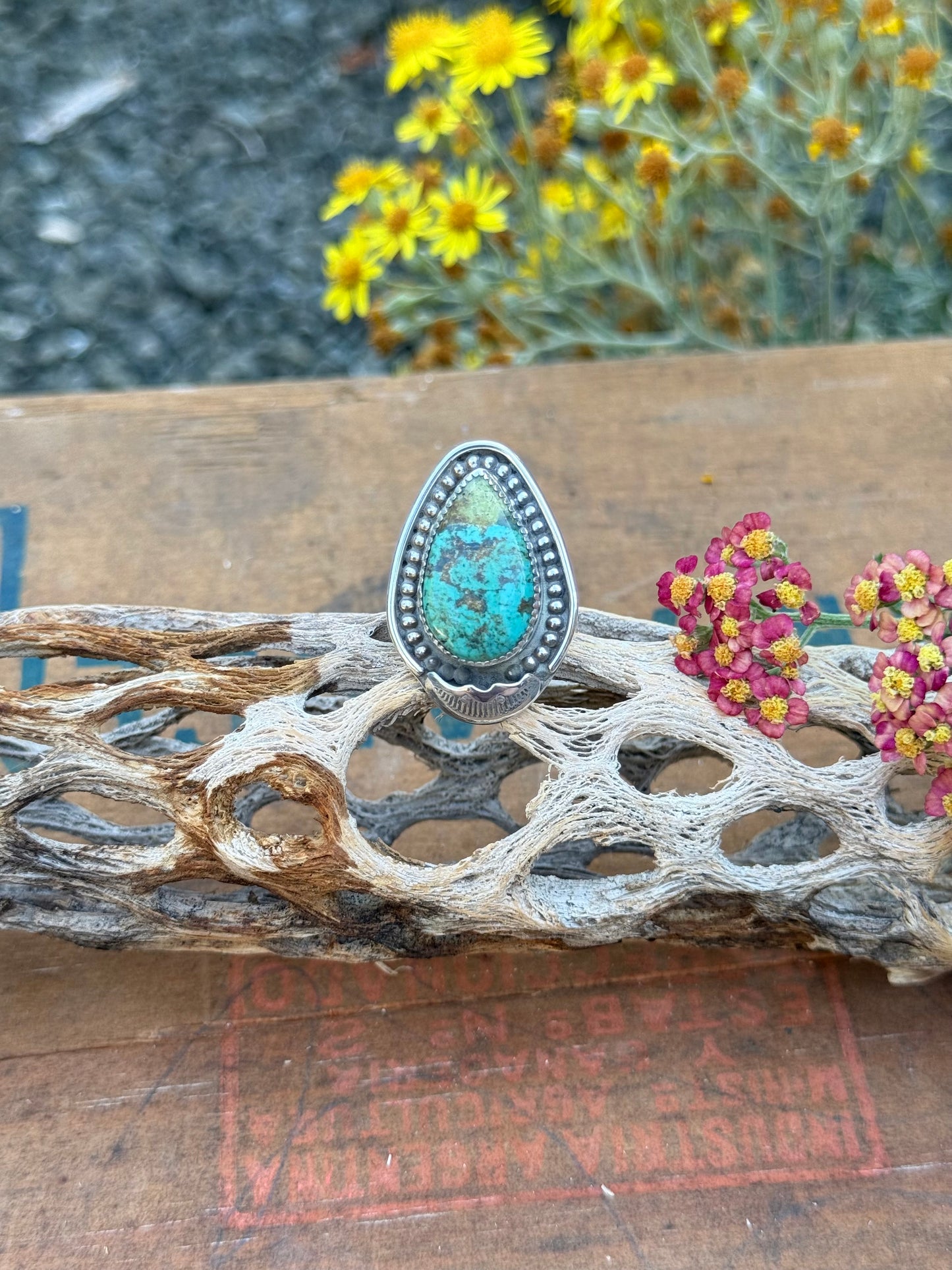 Hubei Turquoise Ring | Size 8