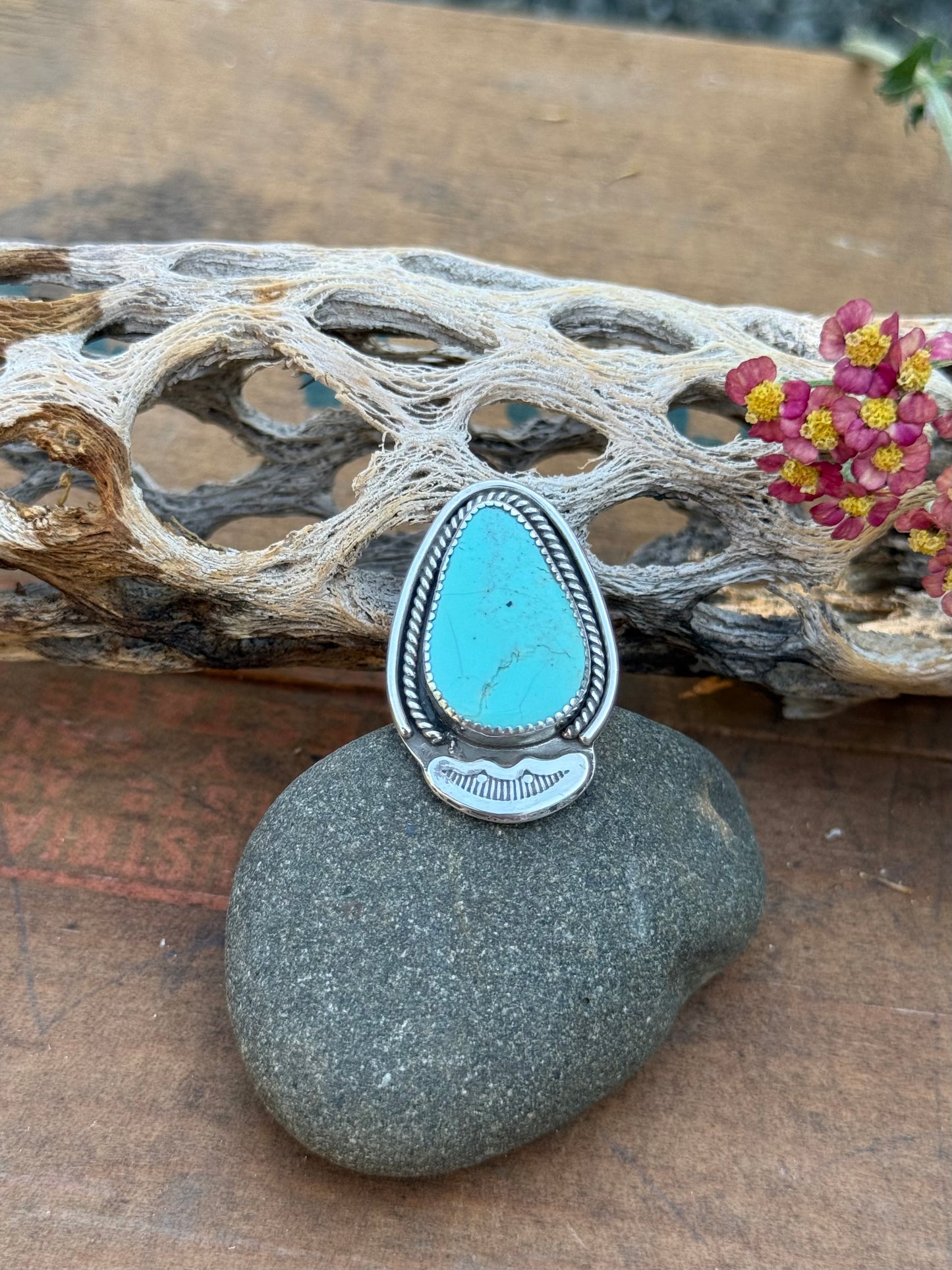 Arizona Turquoise Ring | Size 8