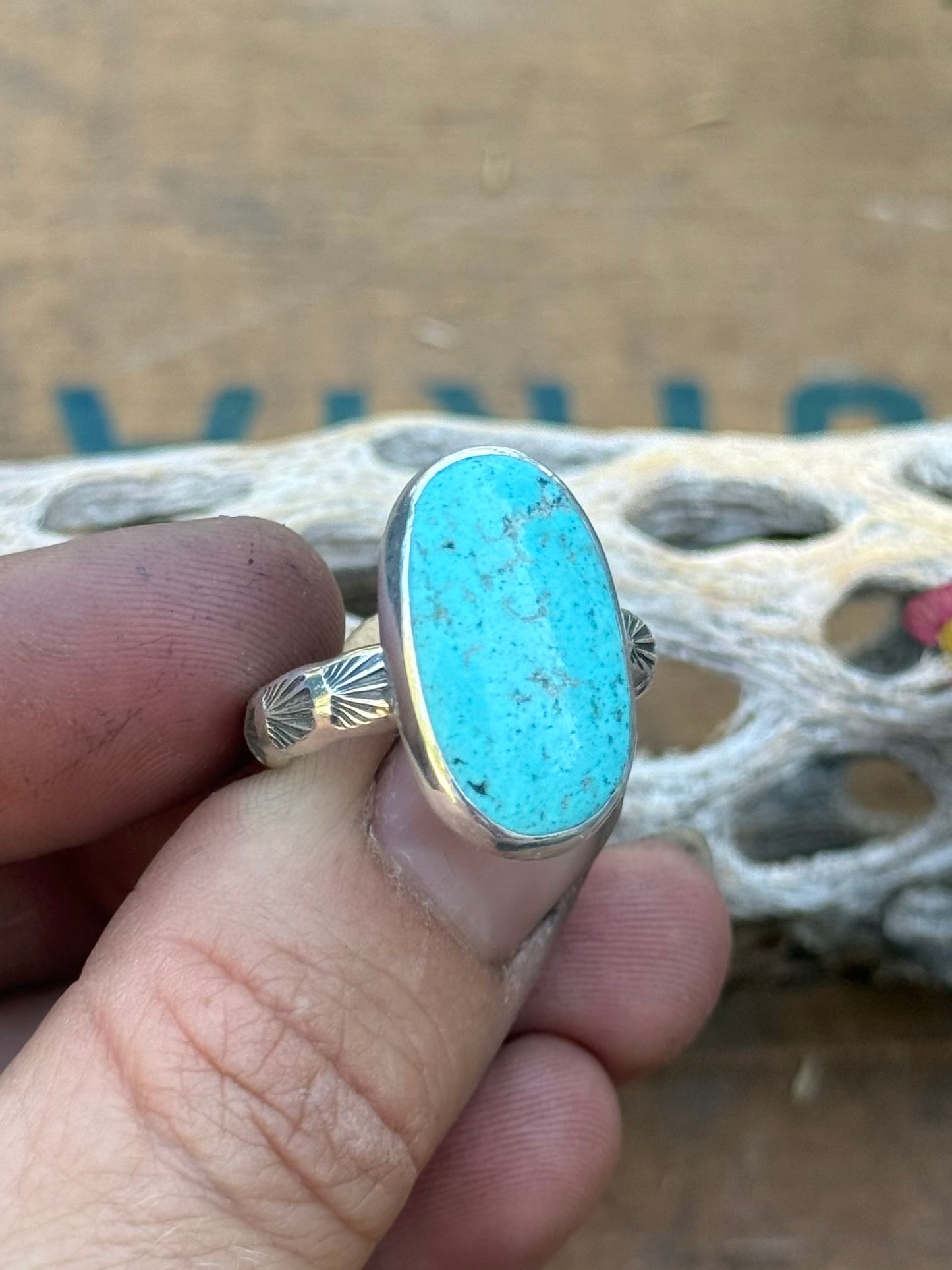 Arizona Turquoise Ring | Size 8.5