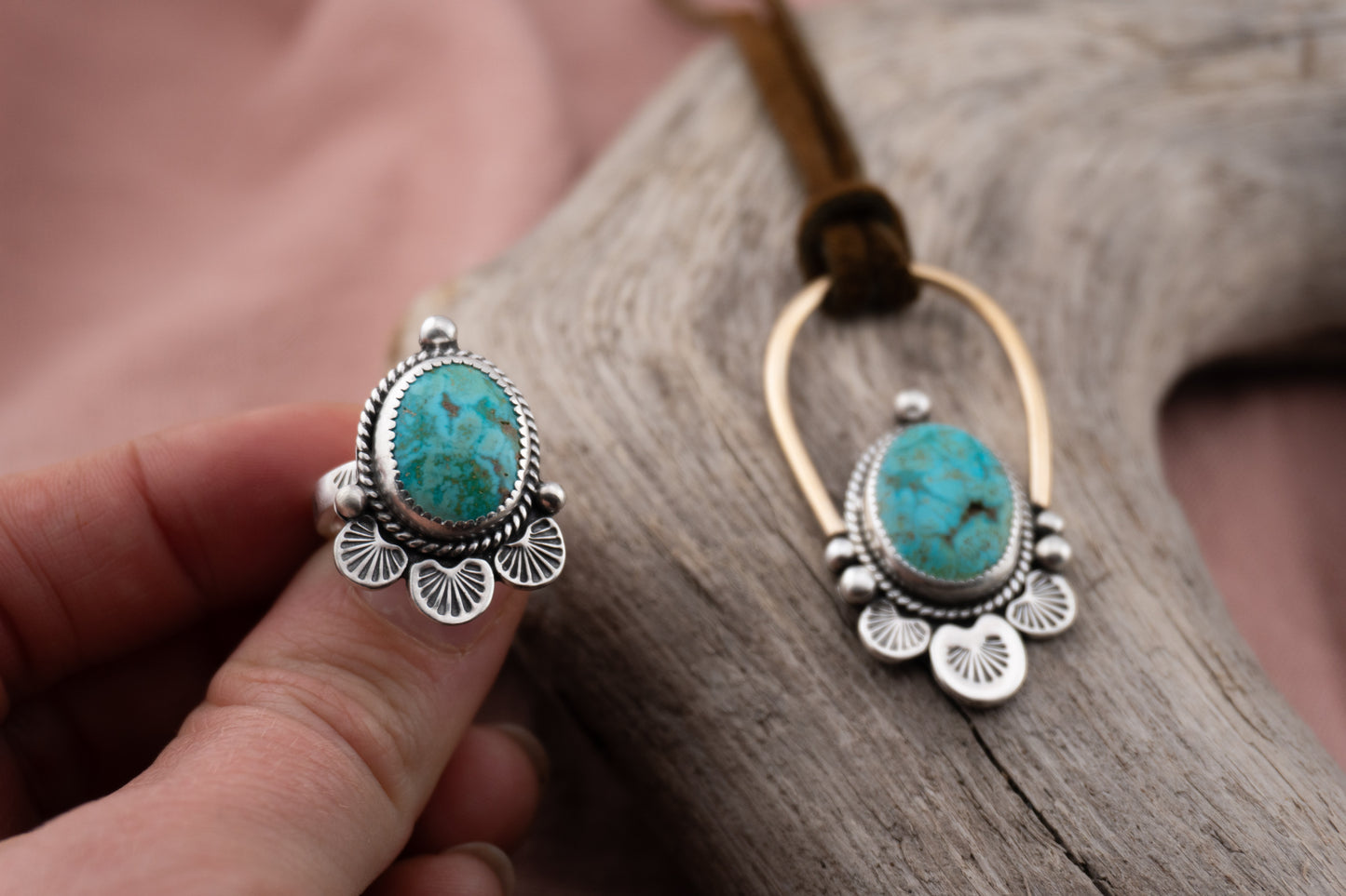 Tonnopah Turquoise Bloom | Size 7.25
