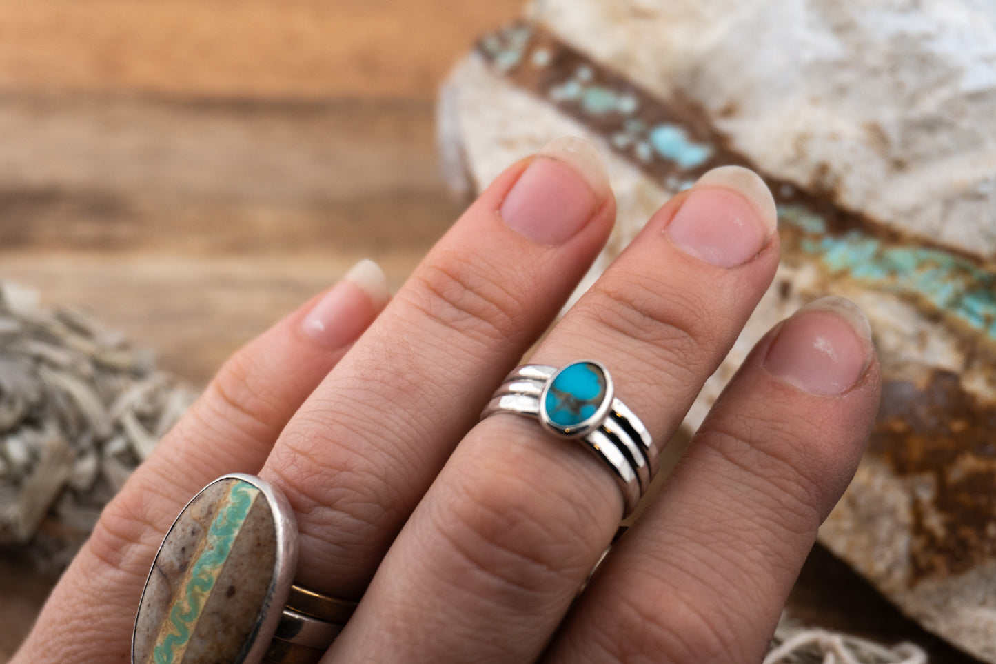 Everyday Turquoise Ring | Size 6.75