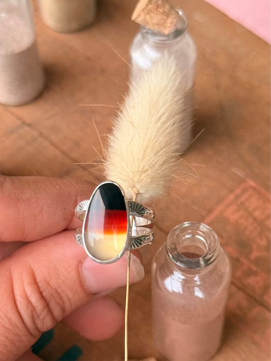 Montana Agate Ring | Size 5.25