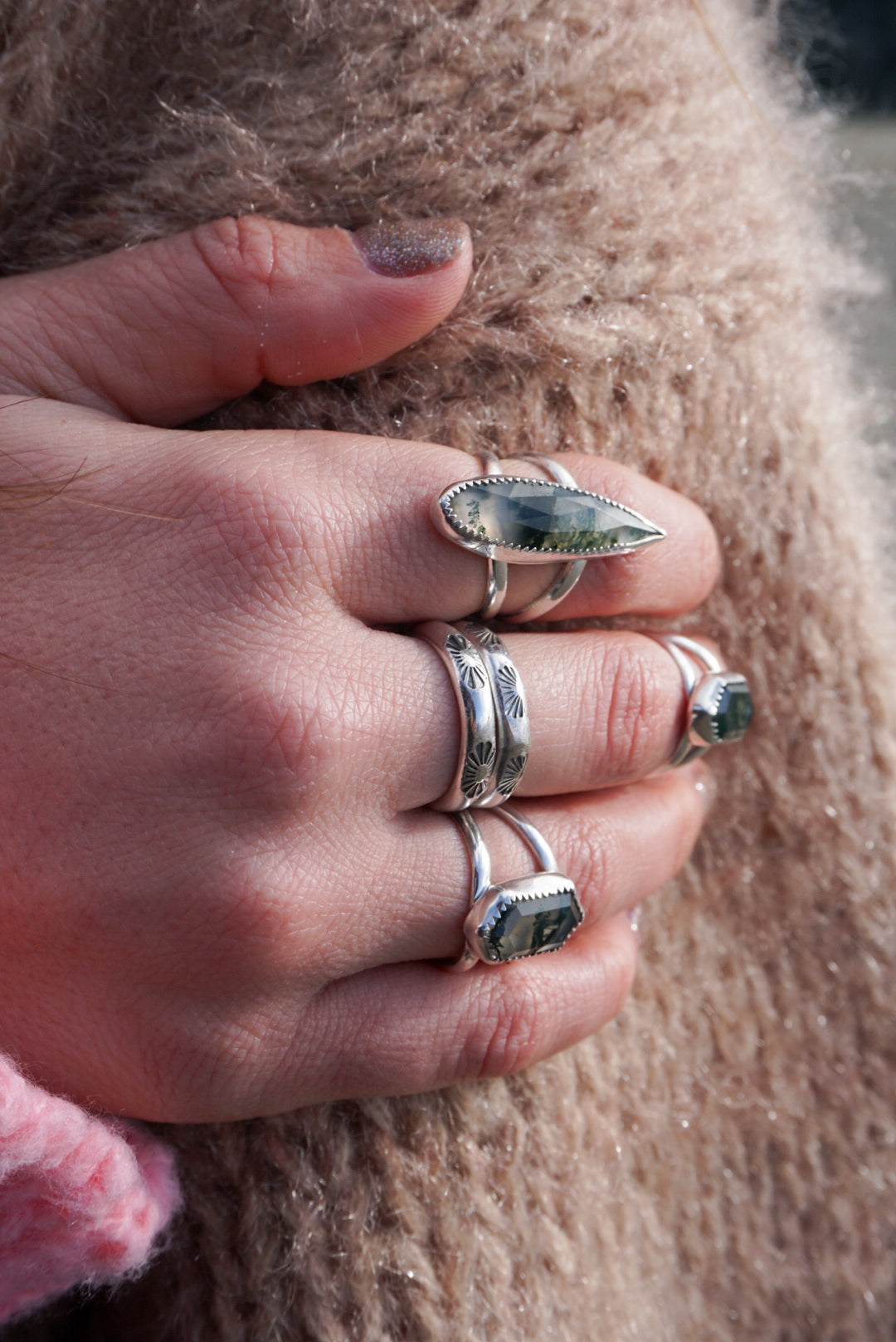 Chunky Stamped Stacker