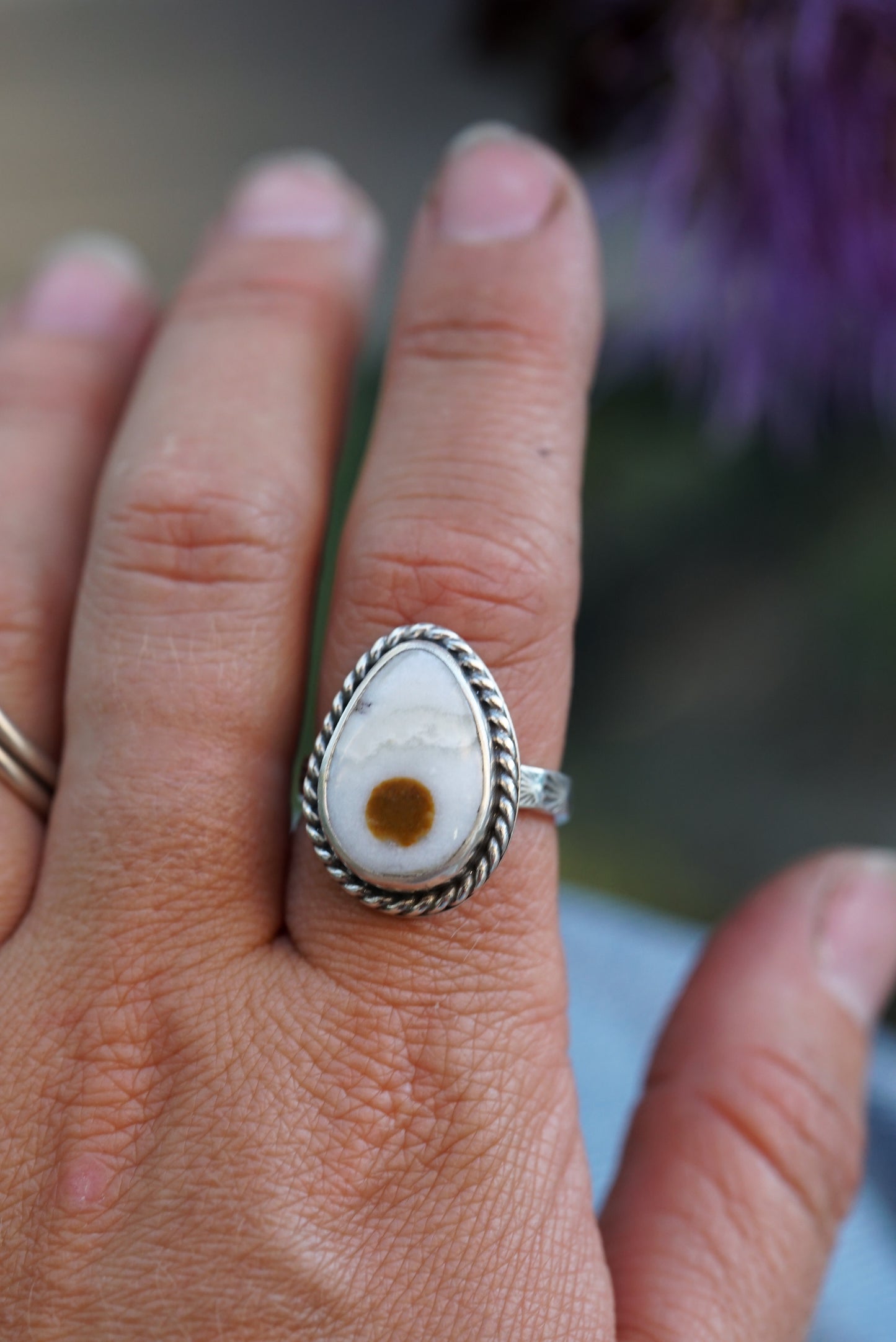 Oregon Polka Dot Agate | Size 9.5