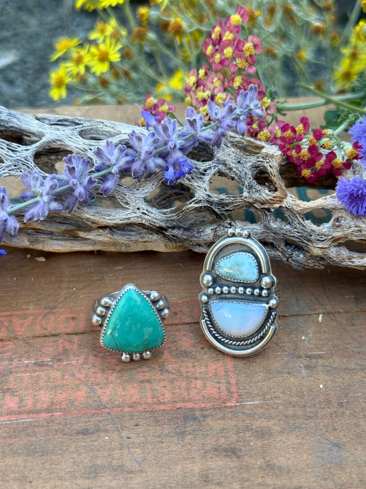 The Cassiopeia Ring | Opalite | Size 9