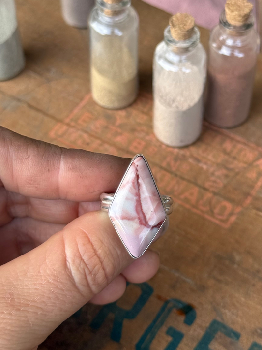 Oregon Sunset Jasper Ring | Size 8.5