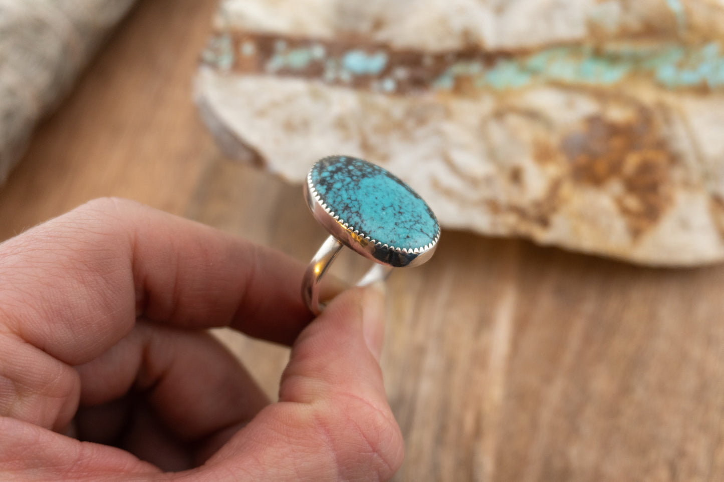 Simple Turquoise Ring #2 | Size 9.25