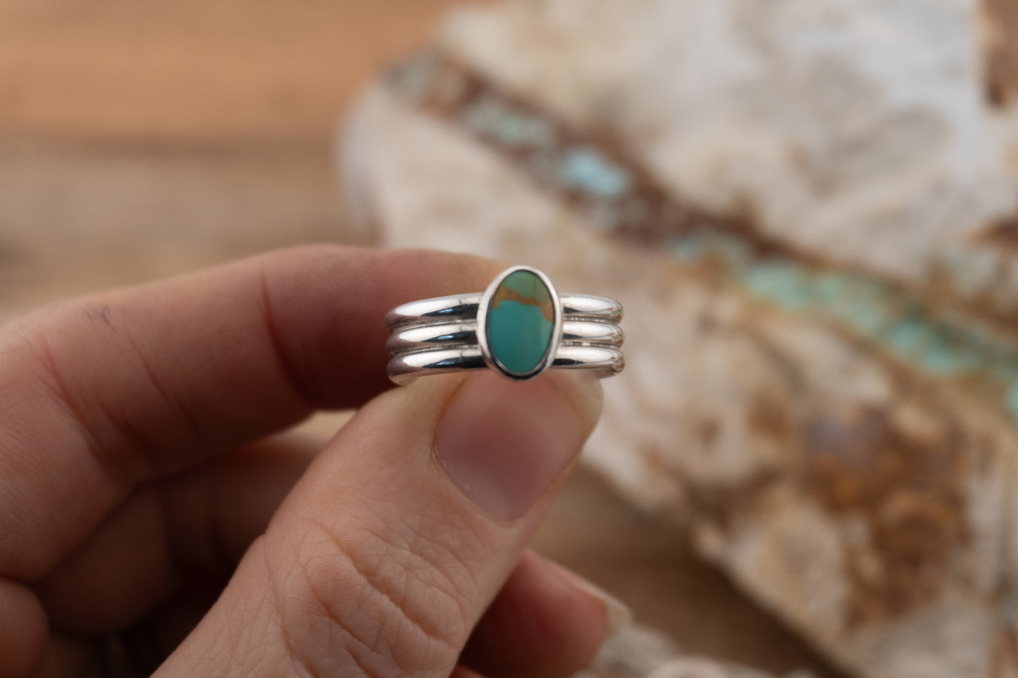 Everyday Turquoise Ring | 9