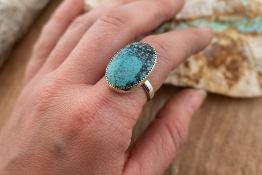 Simple Turquoise Ring #2 | Size 9.25