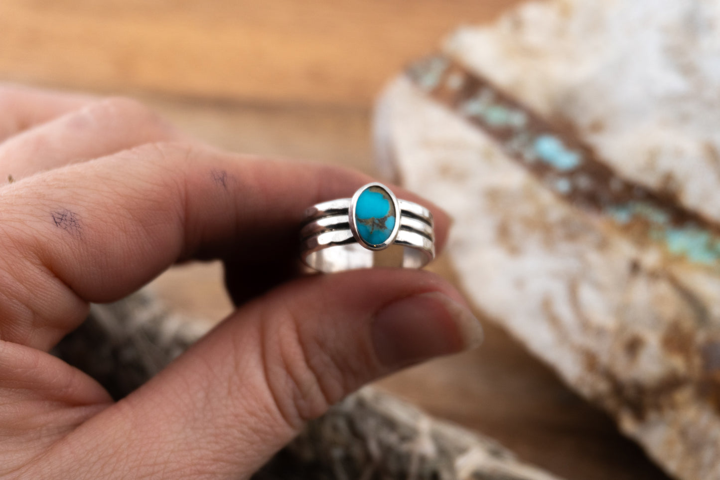 Everyday Turquoise Ring | Size 6.75