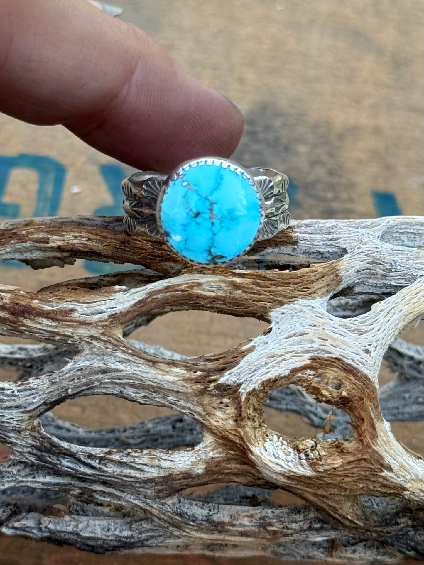 Sierra Bella Turquoise | Everyday Ring | Size 8.5