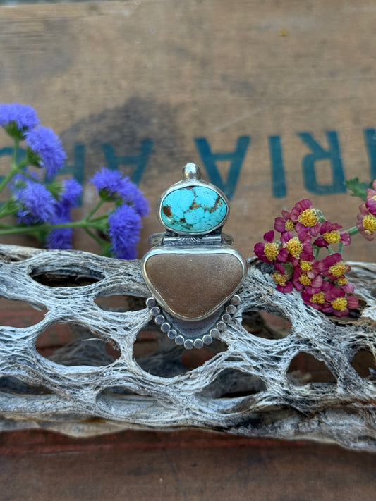 River rock Ring | Size 6.25