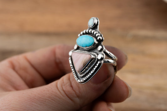 The Cassiopeia Ring | Sierra Bella Turquoise | Size 7.25