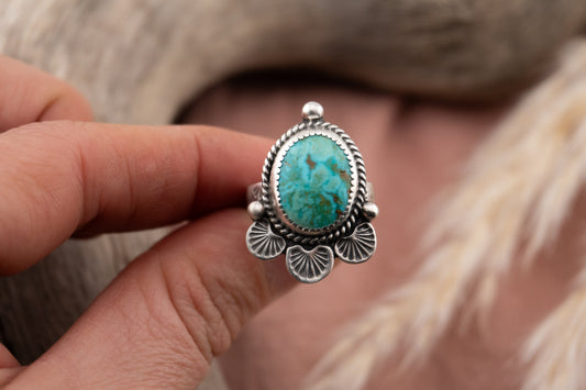 Tonnopah Turquoise Bloom | Size 7.25