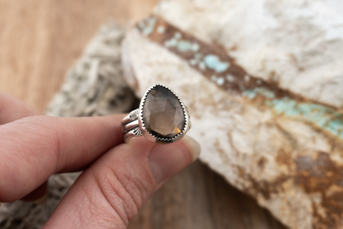 Smokey quartz Everydayer | size 8.5