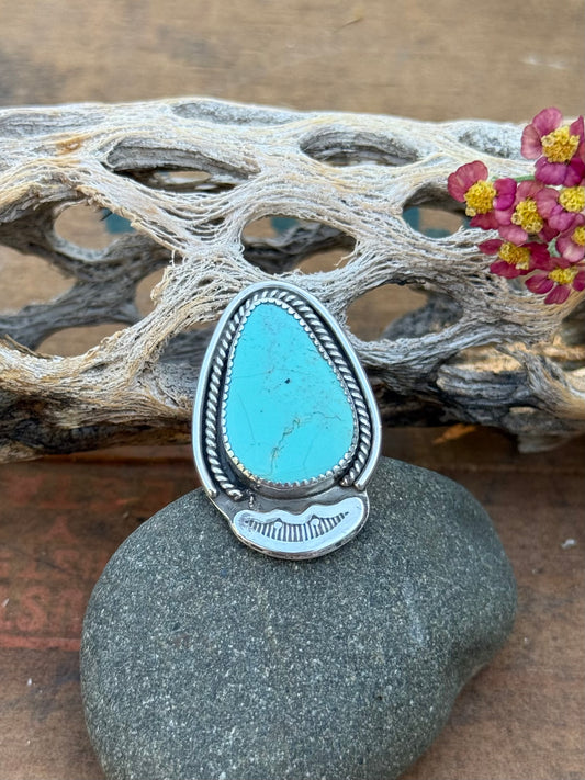 Arizona Turquoise Ring | Size 8