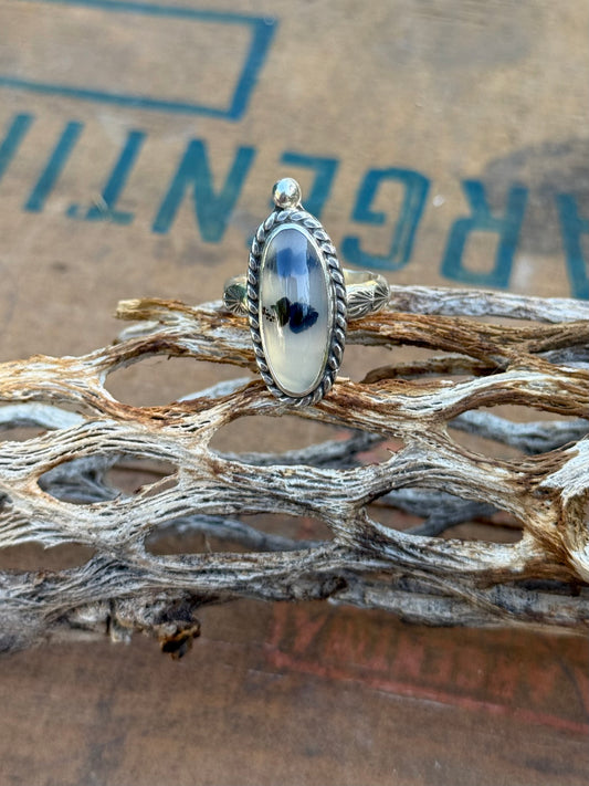 Montana Agate Ring | Size 8