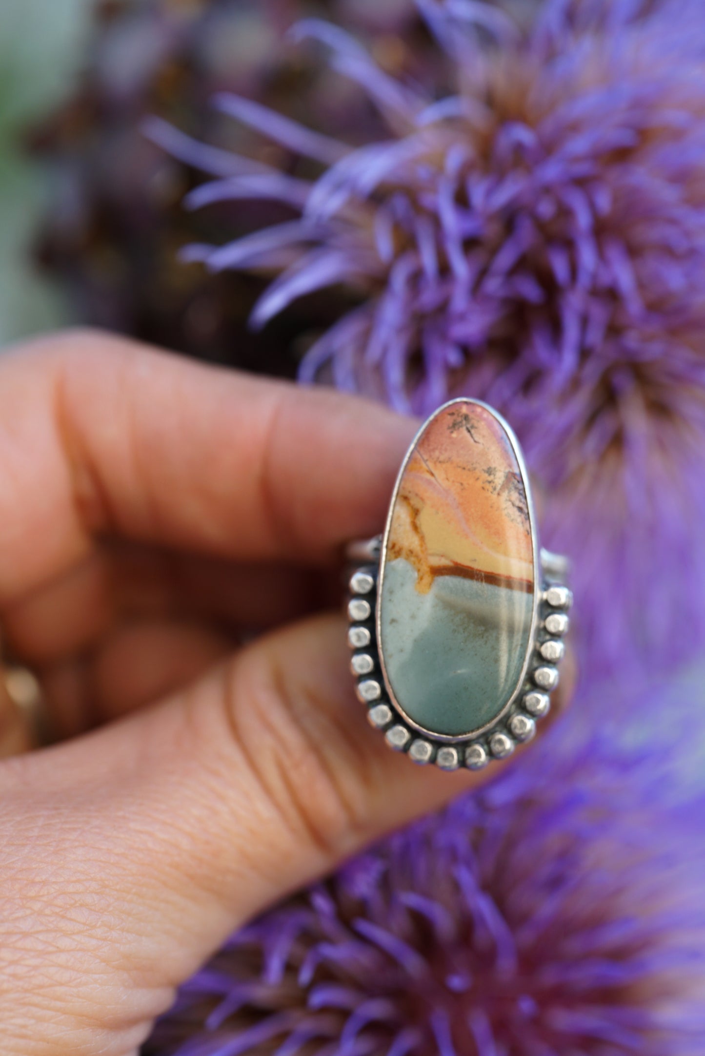 Sunrise Polychrome Jasper | Size 8