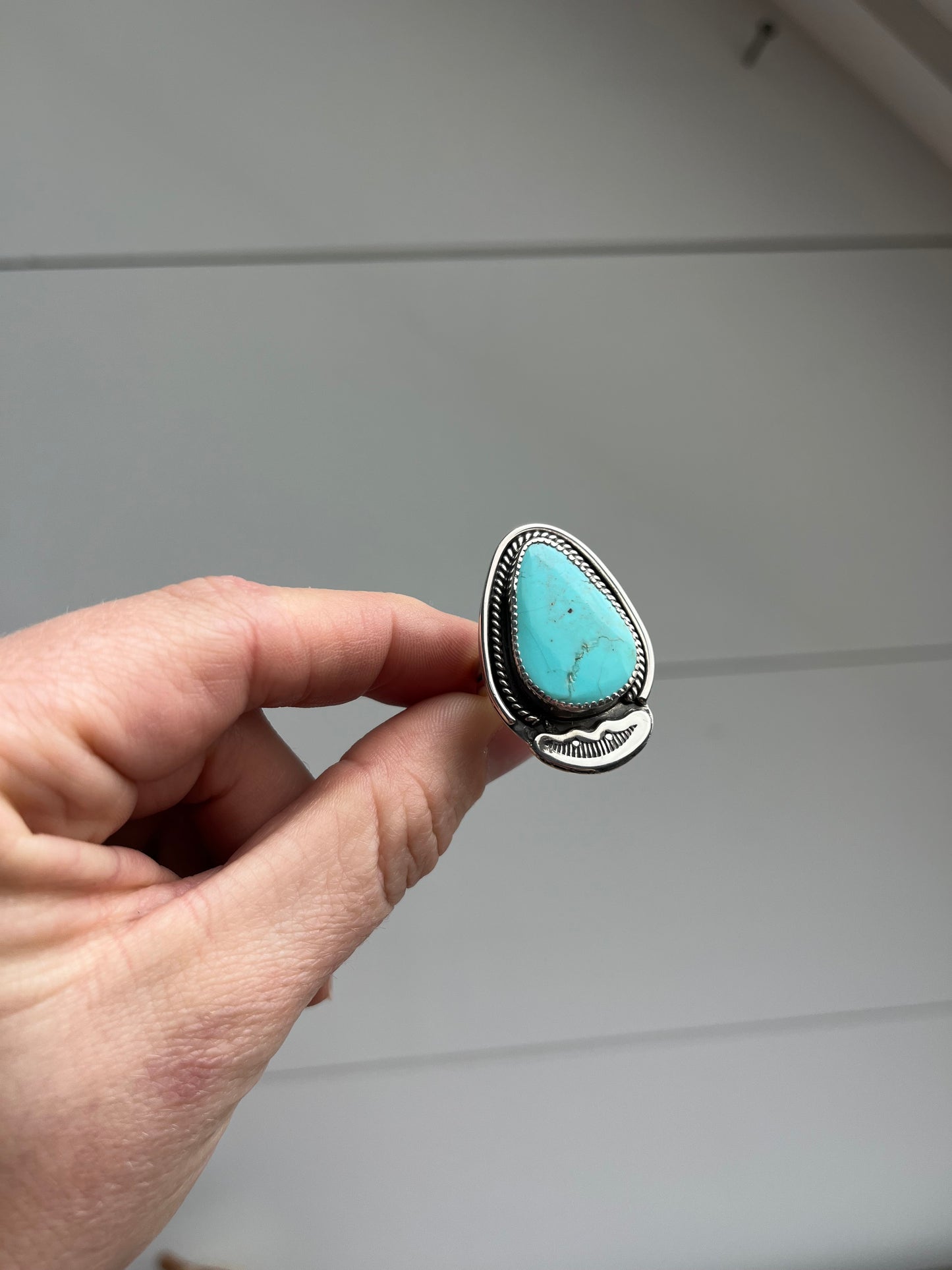 Arizona Turquoise Ring | Size 8