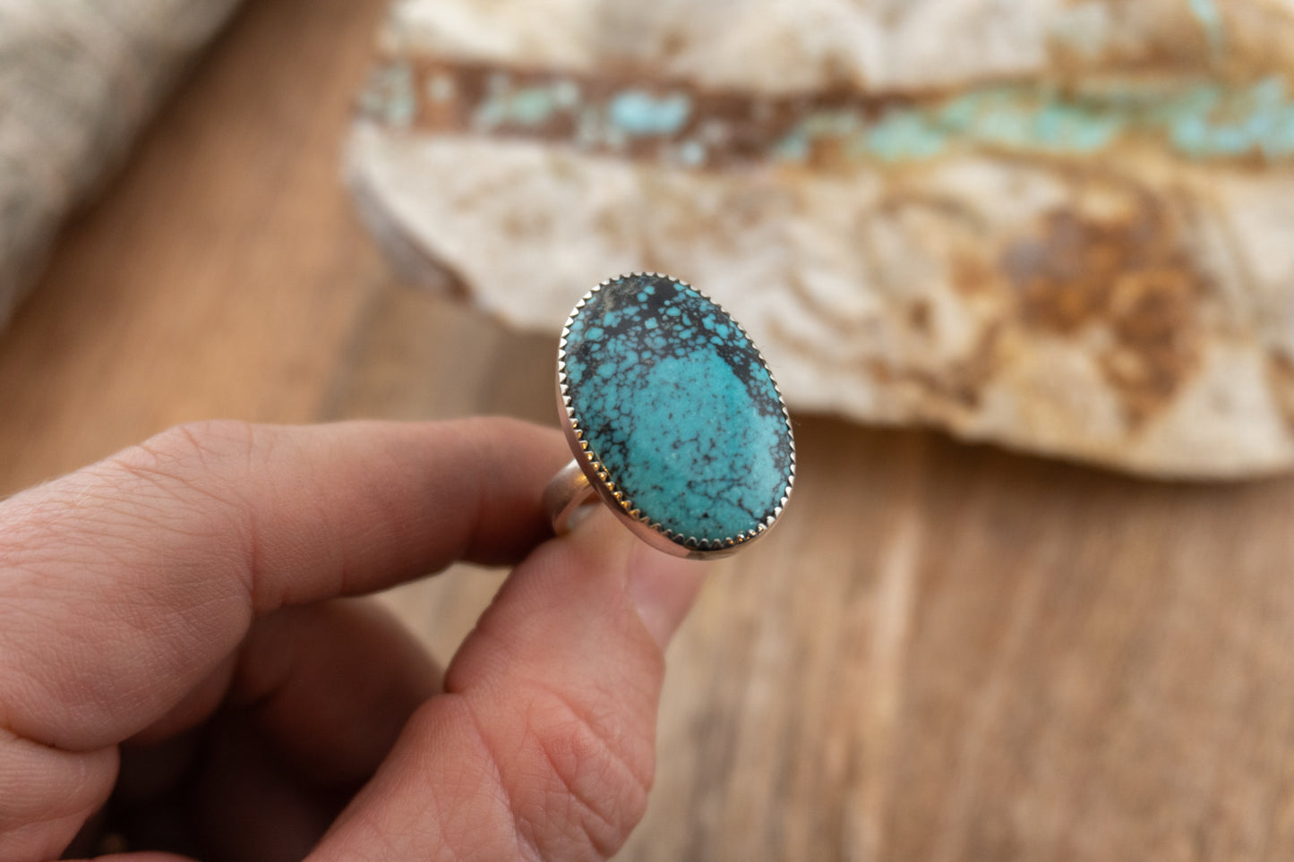 Simple Turquoise Ring #2 | Size 9.25
