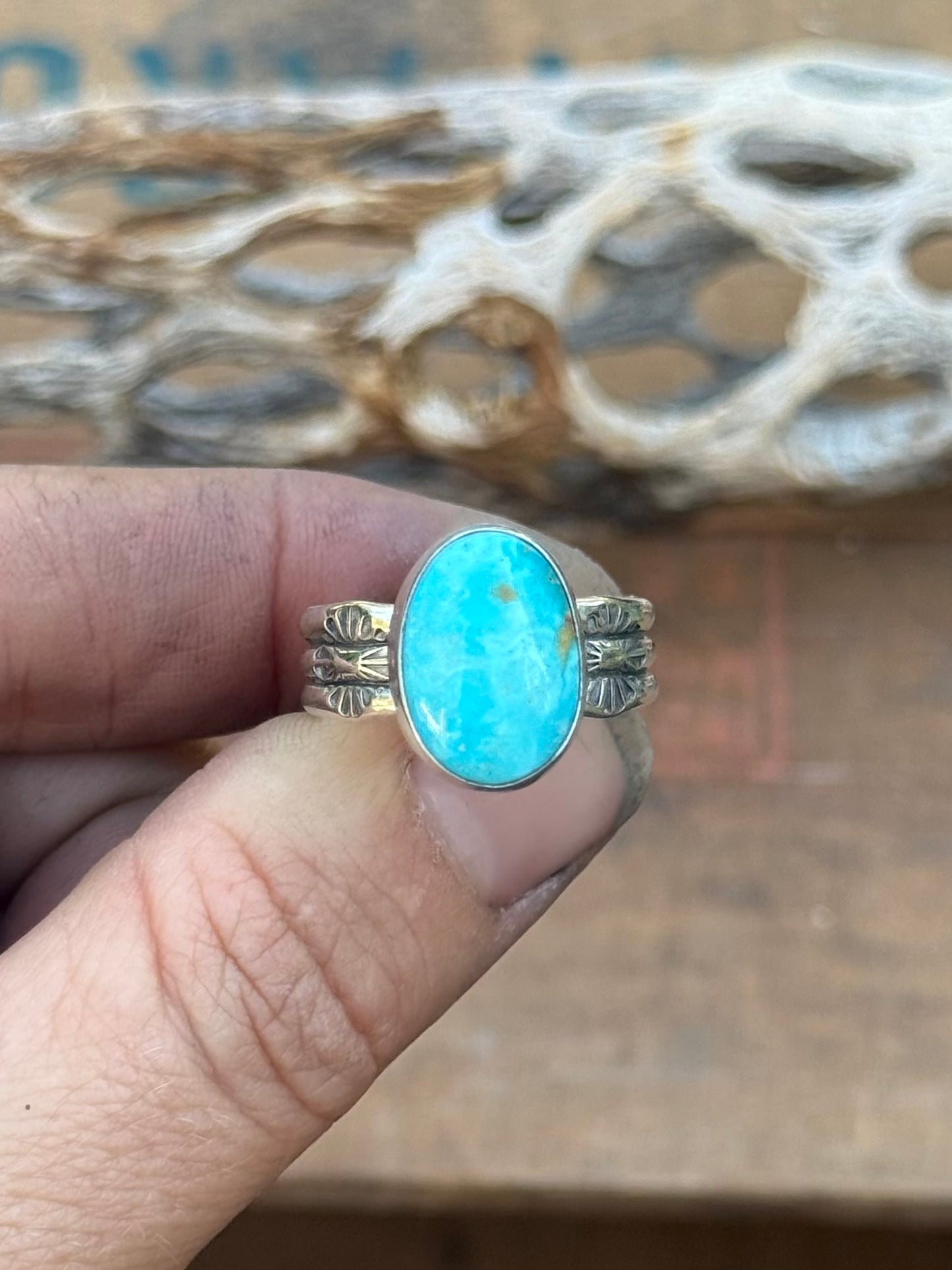 Everyday Turquoise Ring | Size 8.5