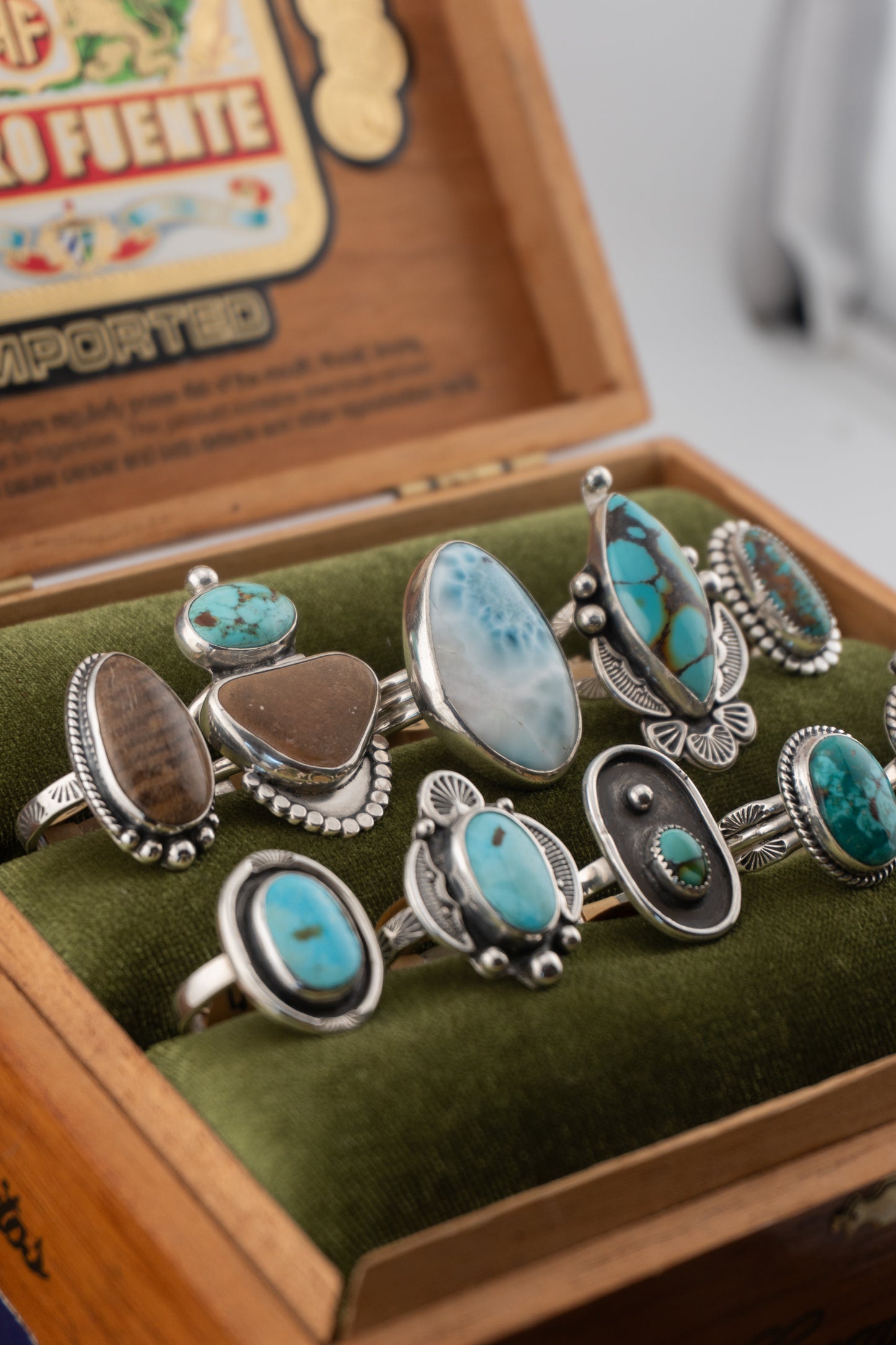 River rock Ring | Size 6.25