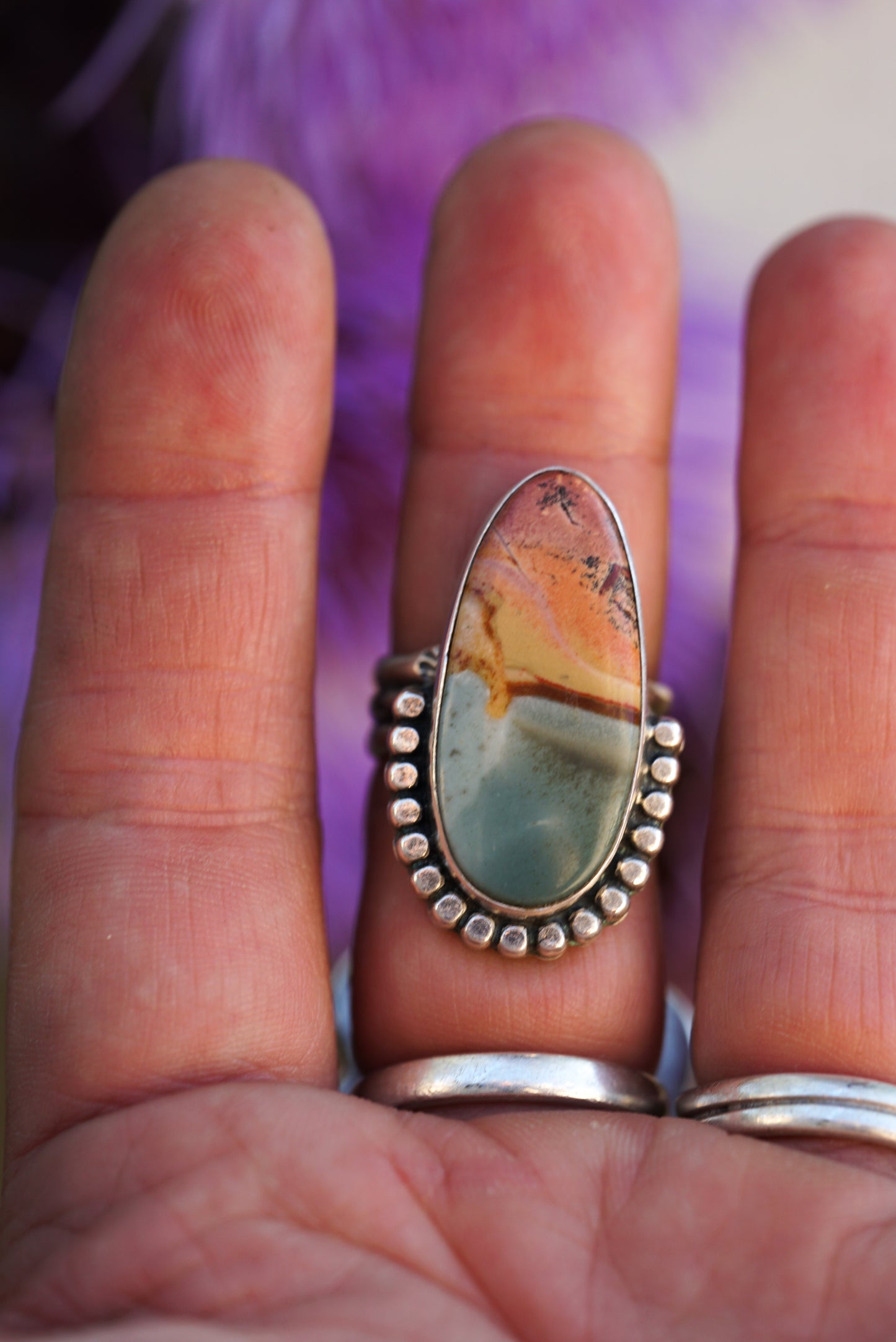 Sunrise Polychrome Jasper | Size 8