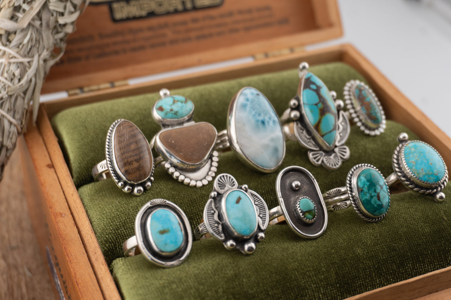 Organic Shadow Box Ring | 6