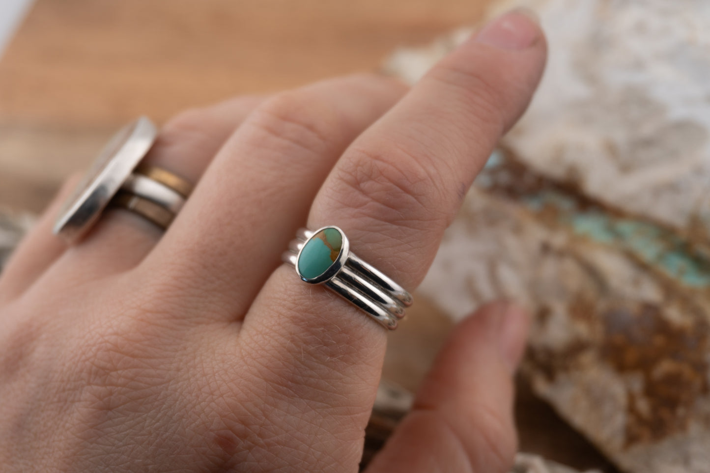 Everyday Turquoise Ring | 9