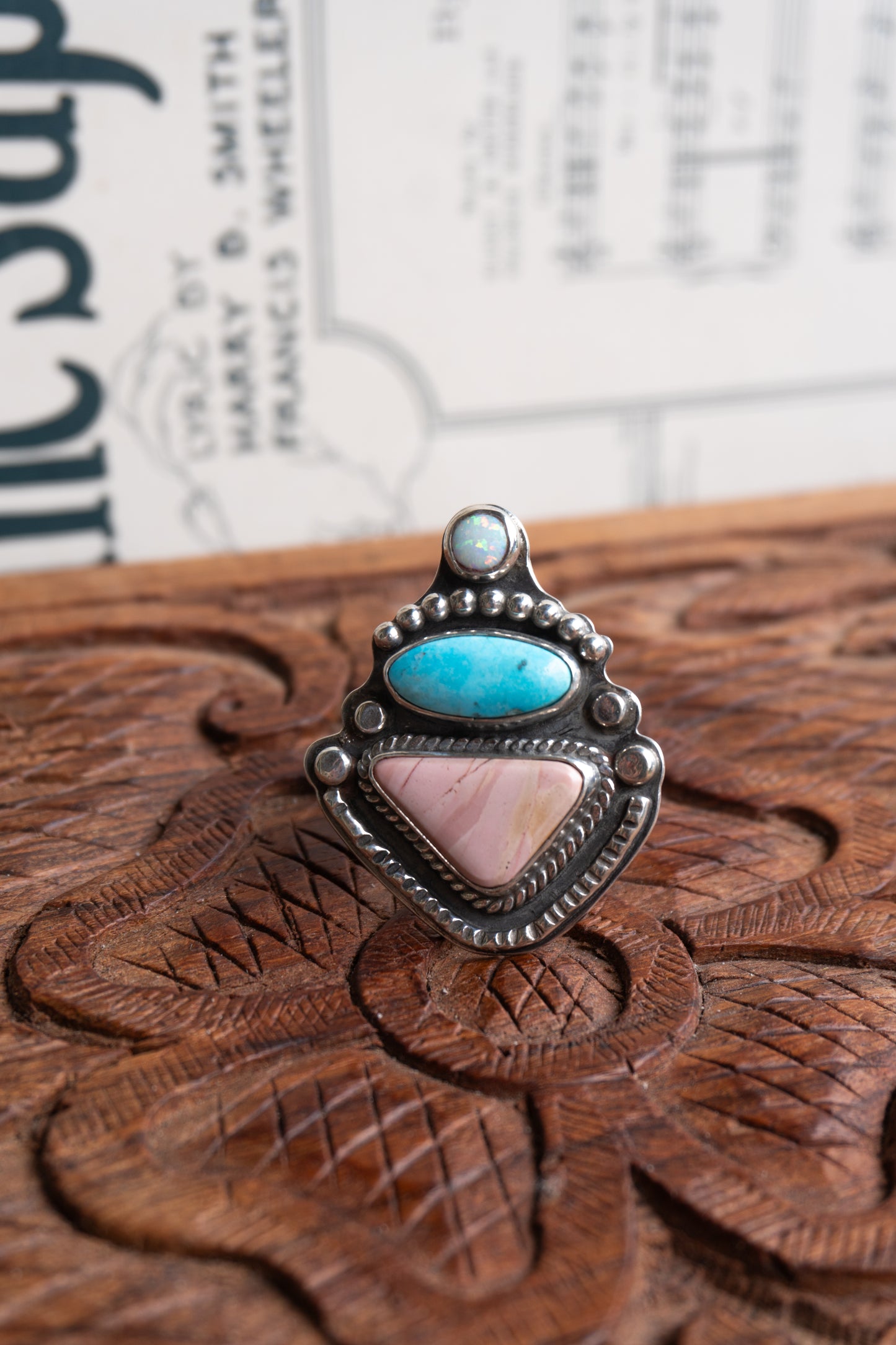 The Cassiopeia Ring | Sierra Bella Turquoise | Size 7