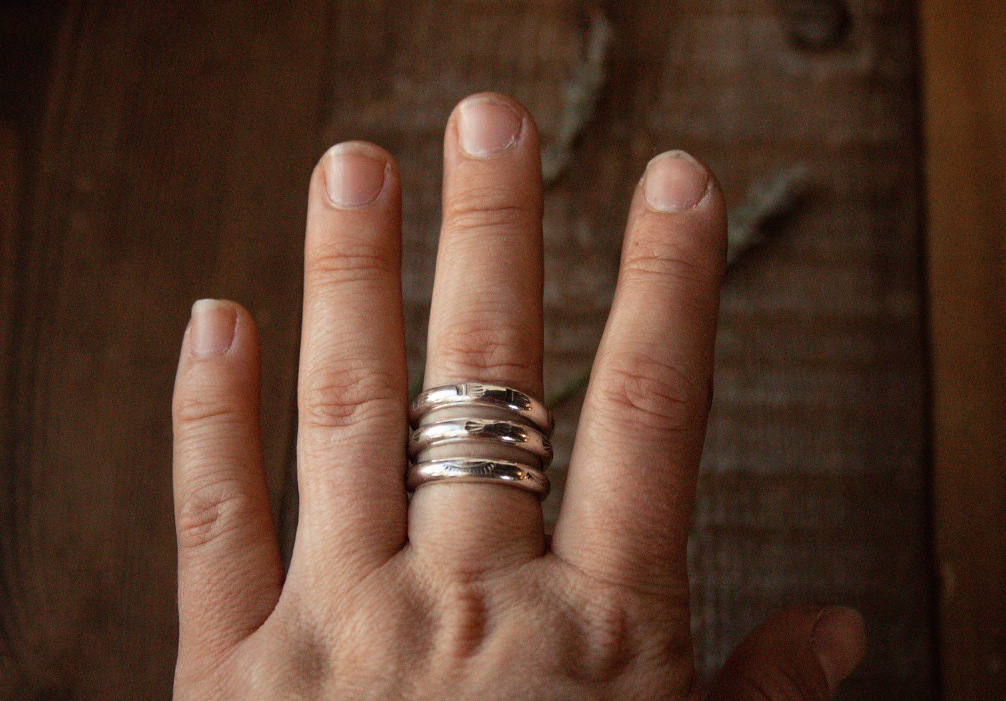 Chunky Stamped Stacker